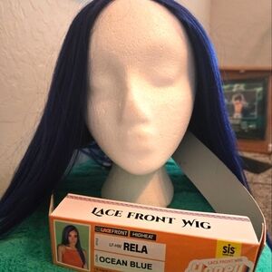 Blue Lace Front Wig